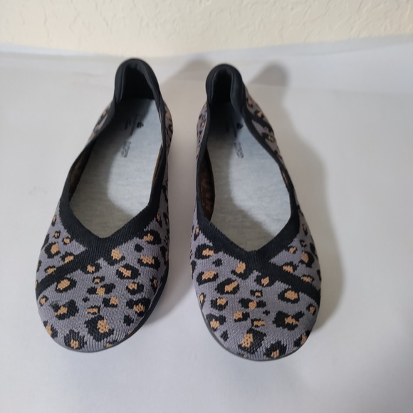 Clarks Shoes - Clarks Cloudersteppers Women's Gray and Black Casual Loafers- Size 7.5